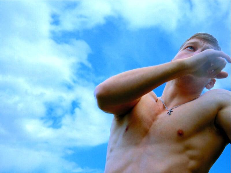 Film poster: A White Toxic Heterosexual Man