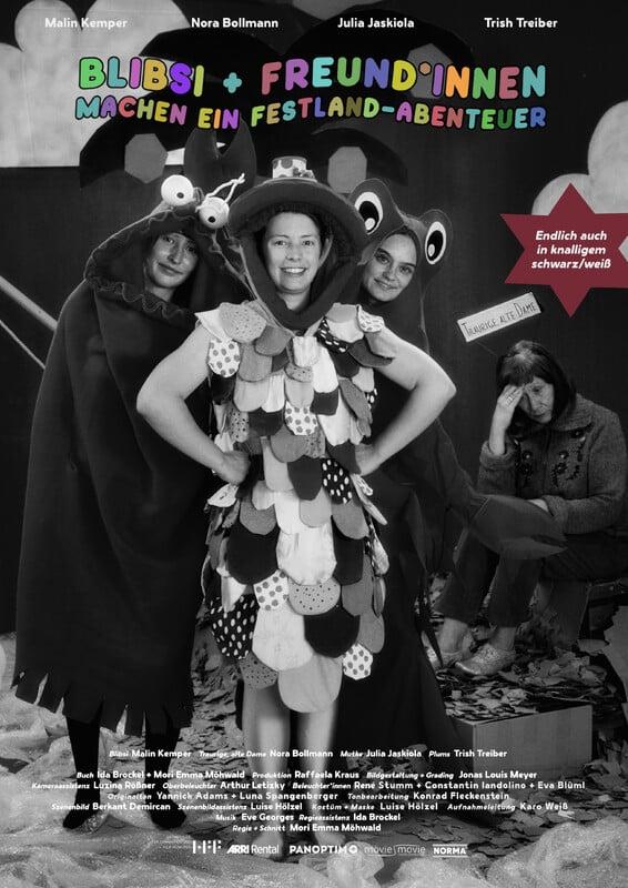 Film poster: Blibsi + Friends Go on a Mainland Adventure